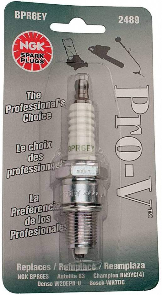 NGK SPARK PLUGS Spark Plug, Ceramic/Nickel, 13/16 in 60YG572489