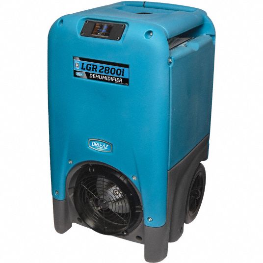 130 pt Per Day, Low-Grain Refrigerant, Industrial Dehumidifier - 60YP51 ...