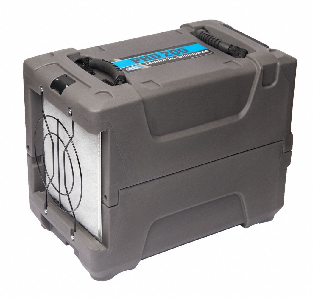 DRIEAZ Industrial Compact Dehumidifier 74 pt Per Day, Std Refrigerant