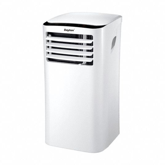 DAYTON Portable Air Conditioner: 5,300 BtuH, 100 to 150 sq ft, 115V AC,  5-15P, 55 dBA