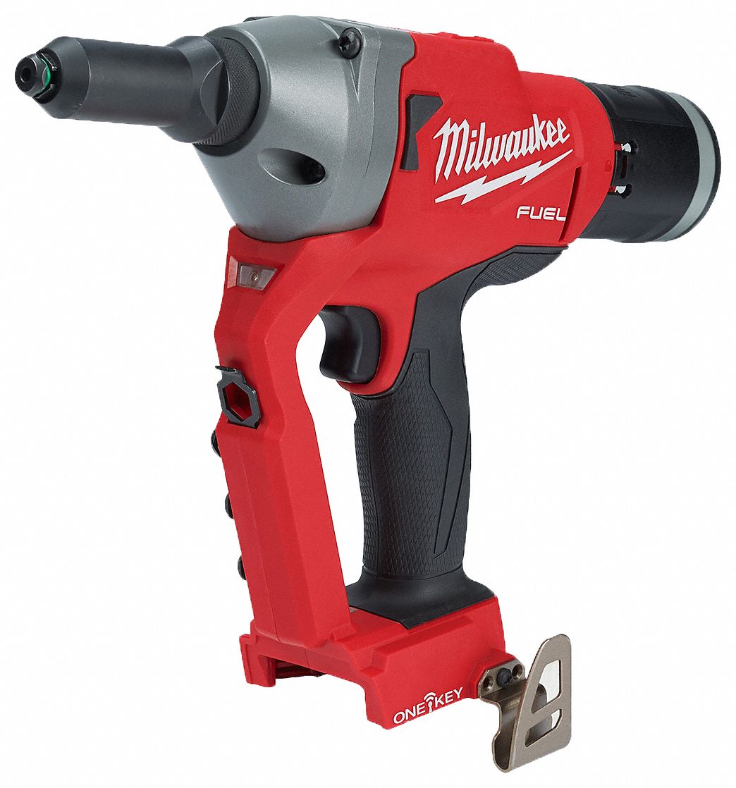 MILWAUKEE Rivet Tool, 4,500 lb Pulling Force, 18V DC 60YT63266020