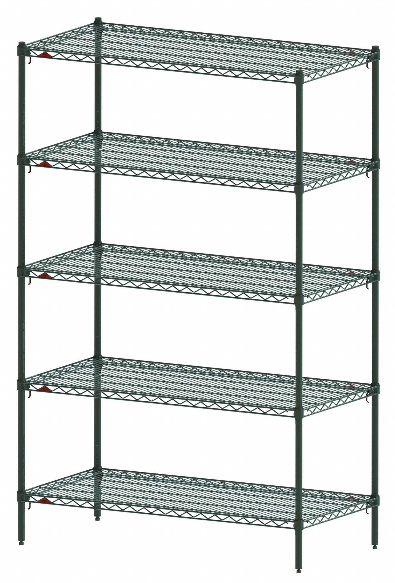 METRO Starter 48 In X 24 In Wire Shelving Shelf Metal Adjustable   60YT84 AS01