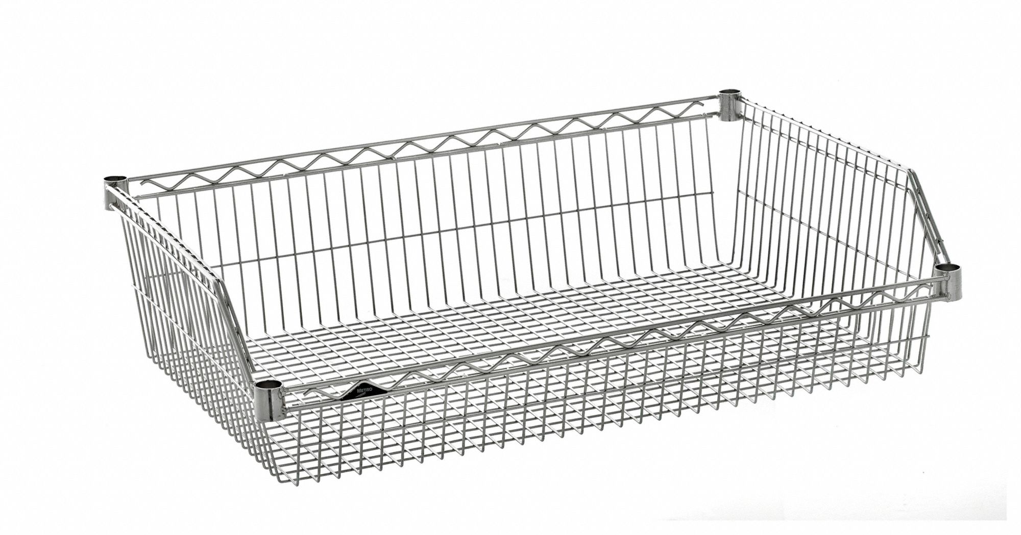 METRO 48 In X 24 In X 9 In Steel Wire Shelving Basket Shelf   60YV79 AS01