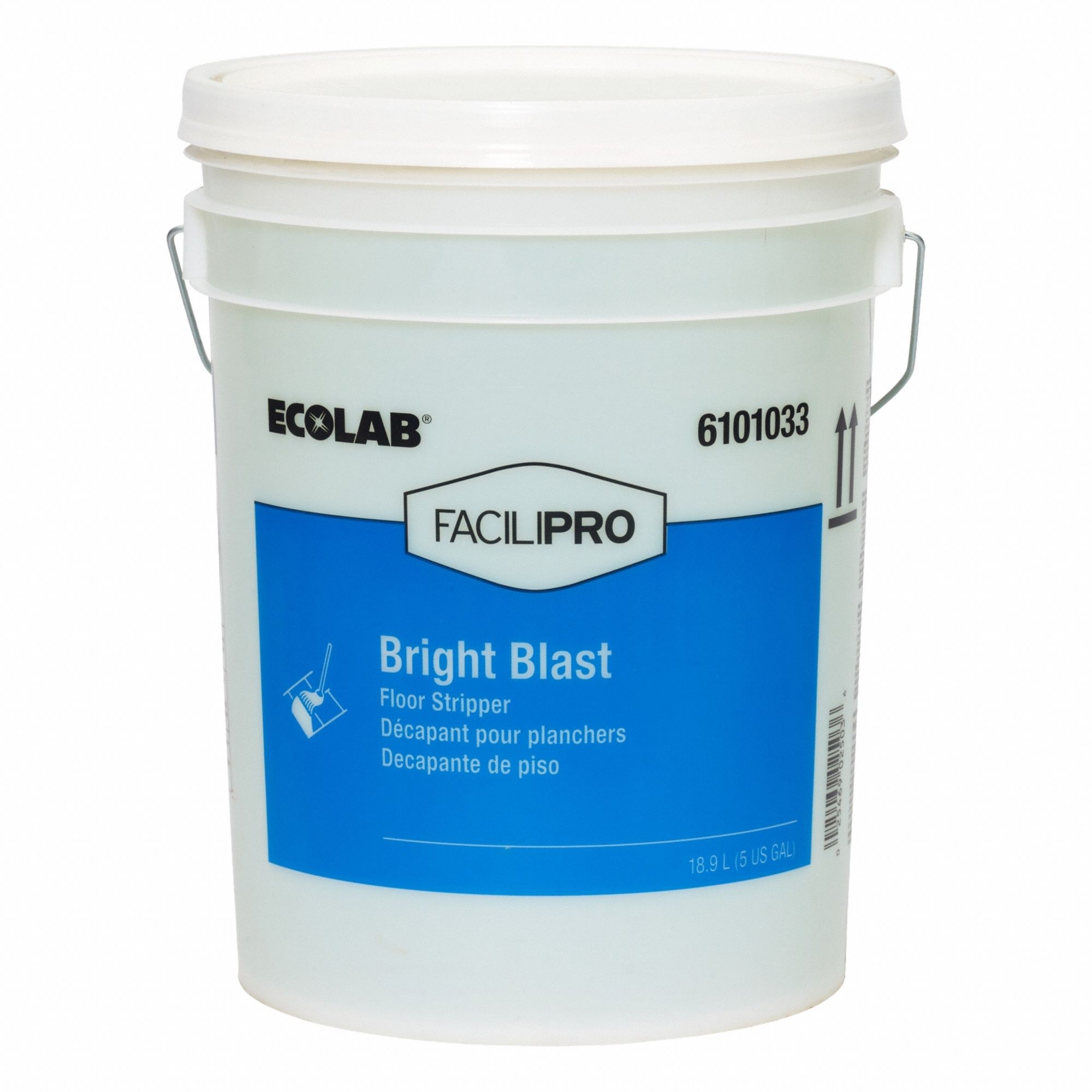 Floor Stripper: Bucket, 5 gal Container Size, Concentrated, Liquid