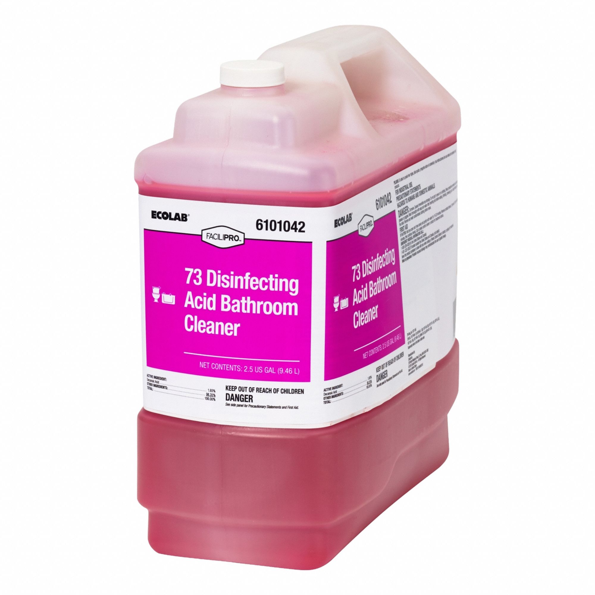 Disinfectant Bathroom Cleaner: FaciliPro™, 73, For Liquid Dispensing System Dispenser Series