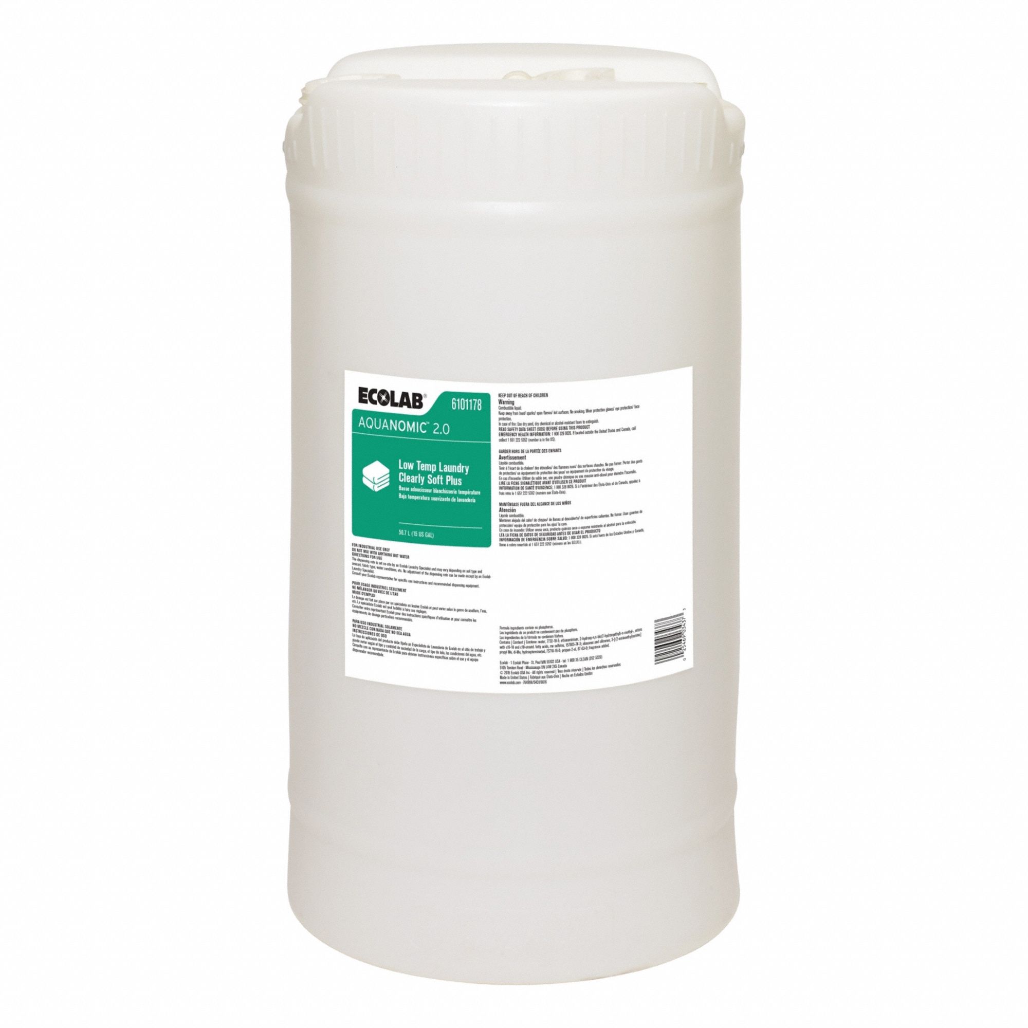 Fabric Softener 15 gal Drum Blue