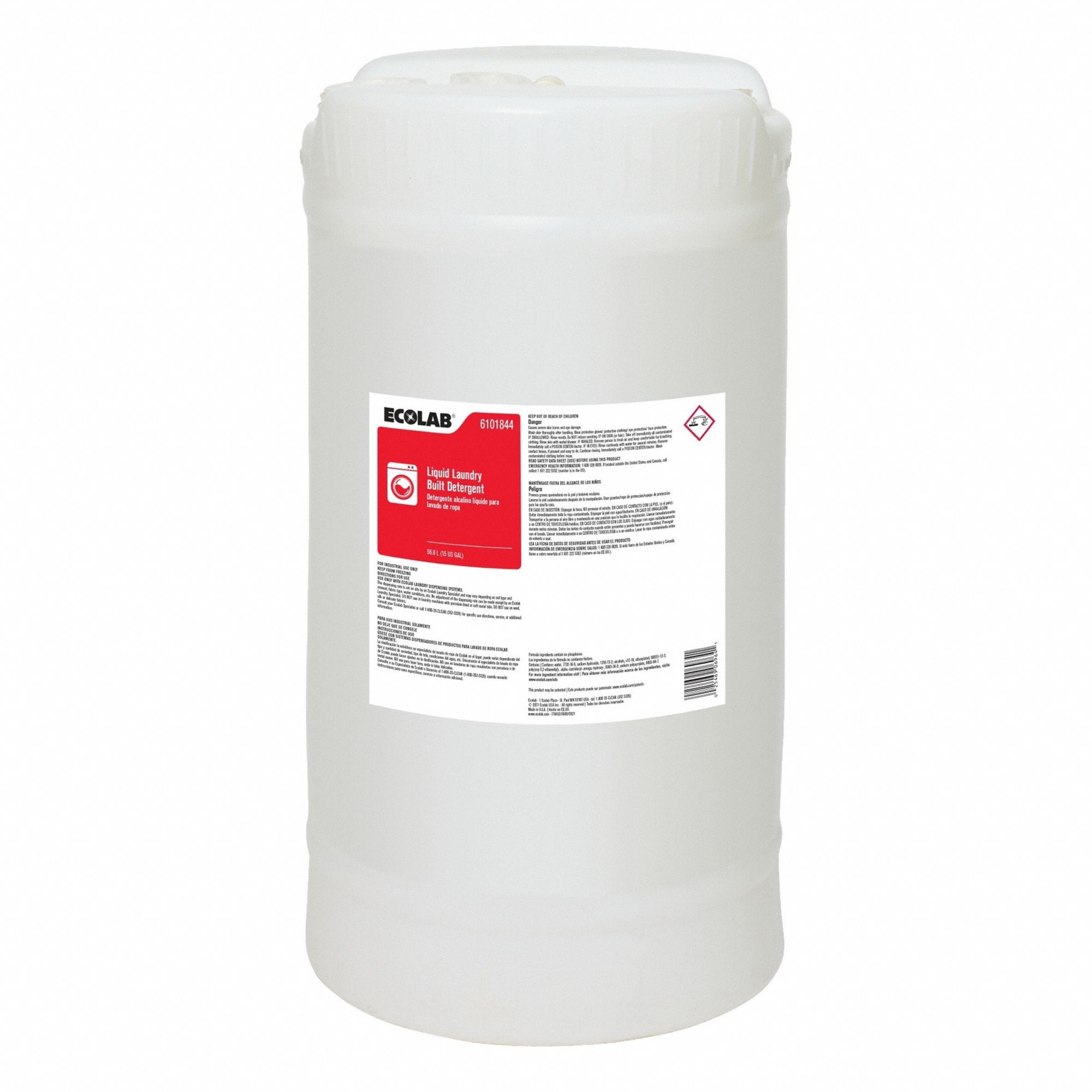 Laundry Detergent 15 gal Drum Cream