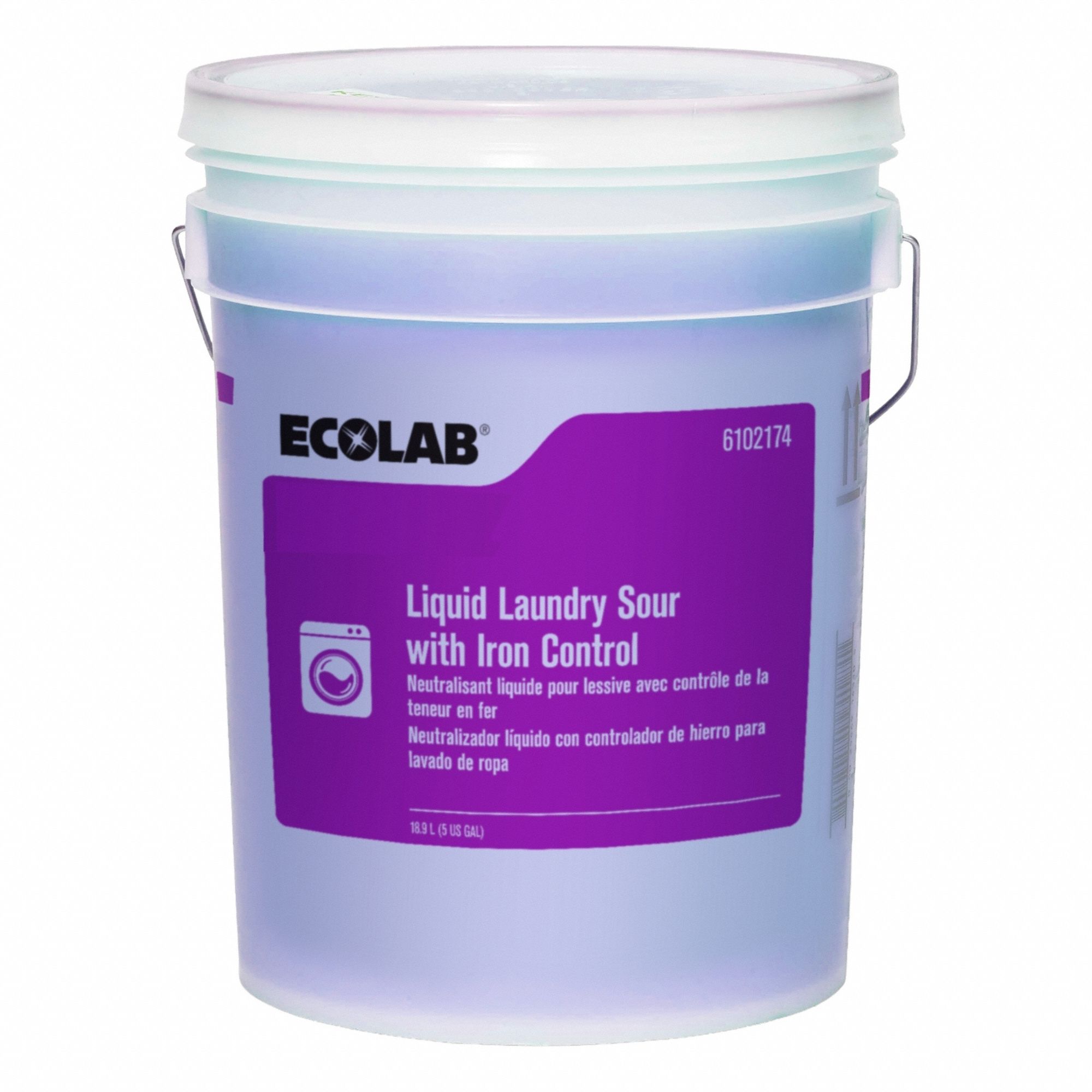 Laundry Sour 5 gal Bucket Purple