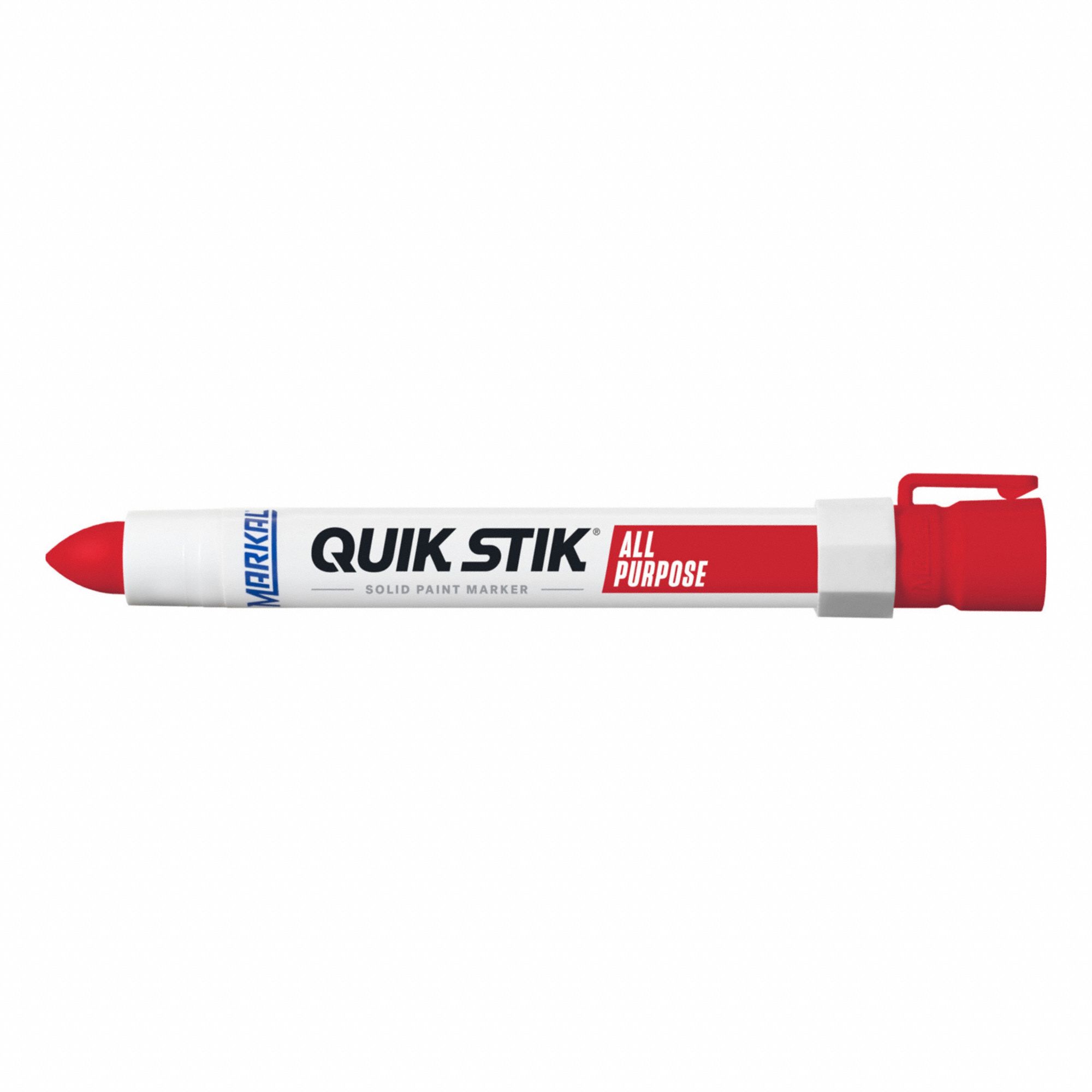 Solid Paint Marker: Red, Plastic