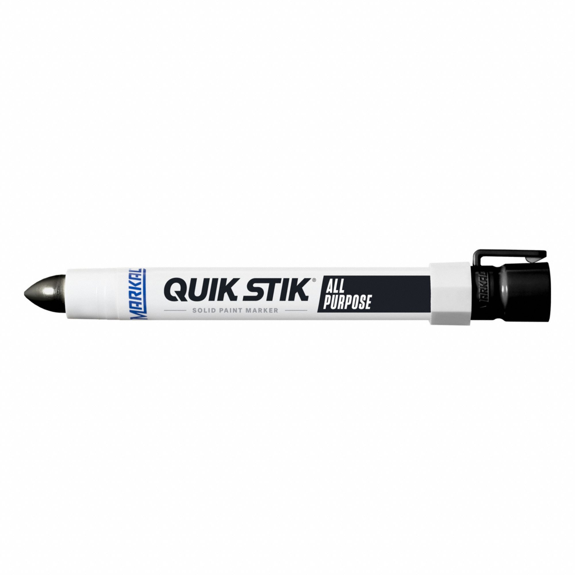 Solid Paint Marker: Black, Plastic