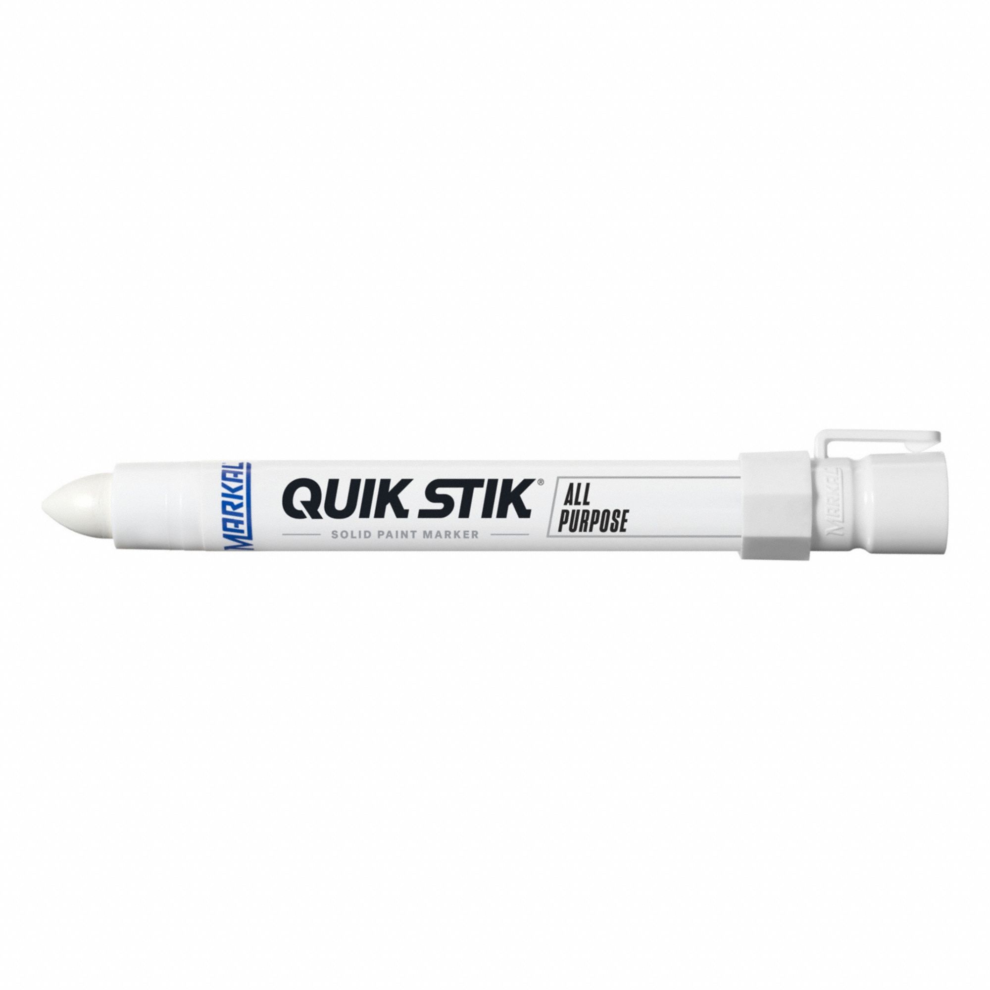 Solid Paint Marker: White, Plastic