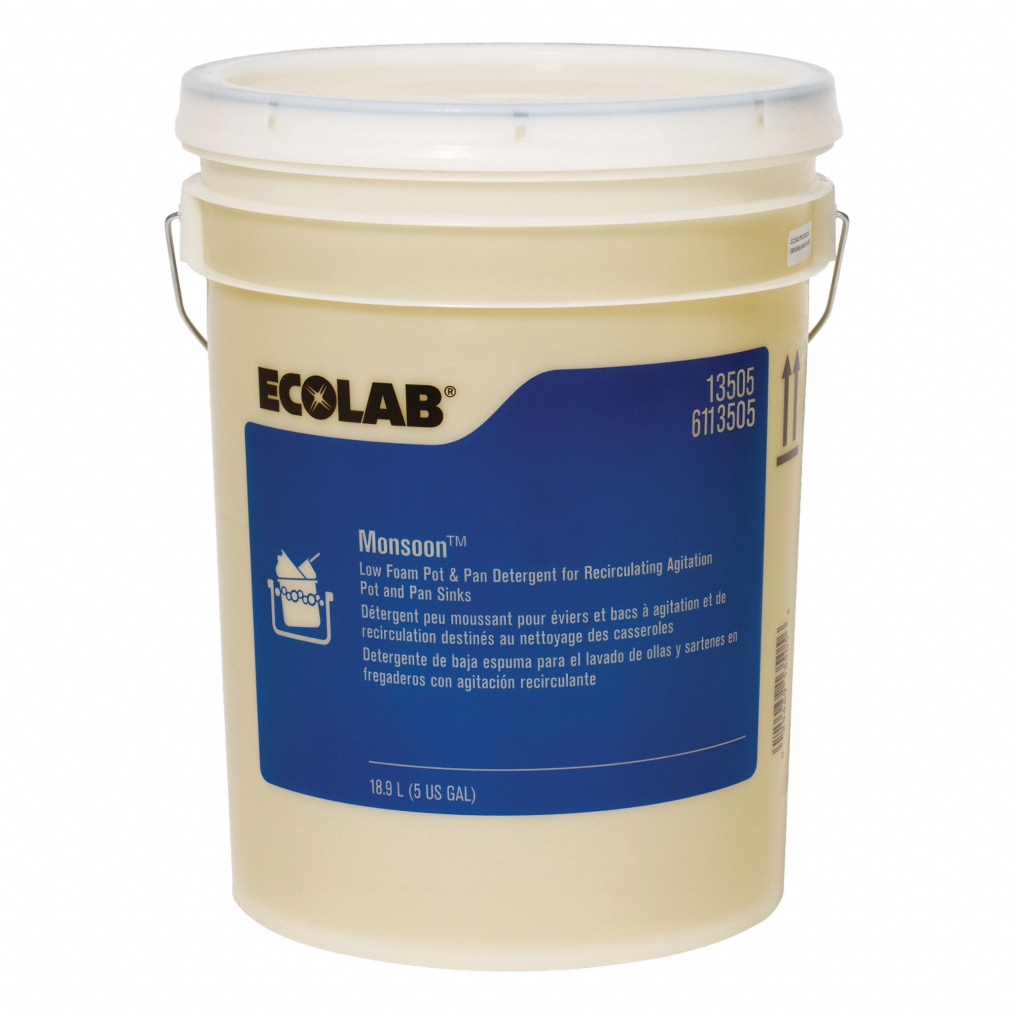 ECOLAB, Hand Wash, Liquid, Pot and Pan Detergent - 400FV3|6113505 ...
