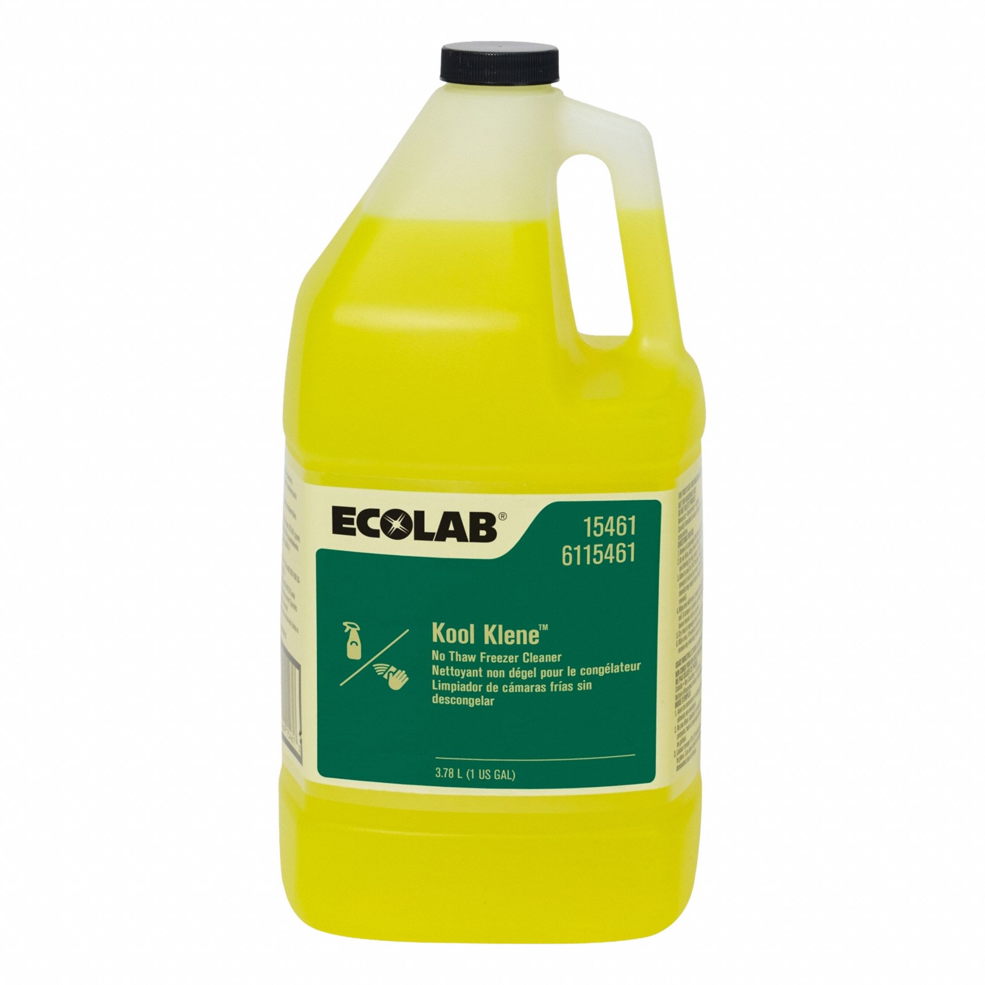 Freezer Cleaner 1 gal Bottle Green PK4