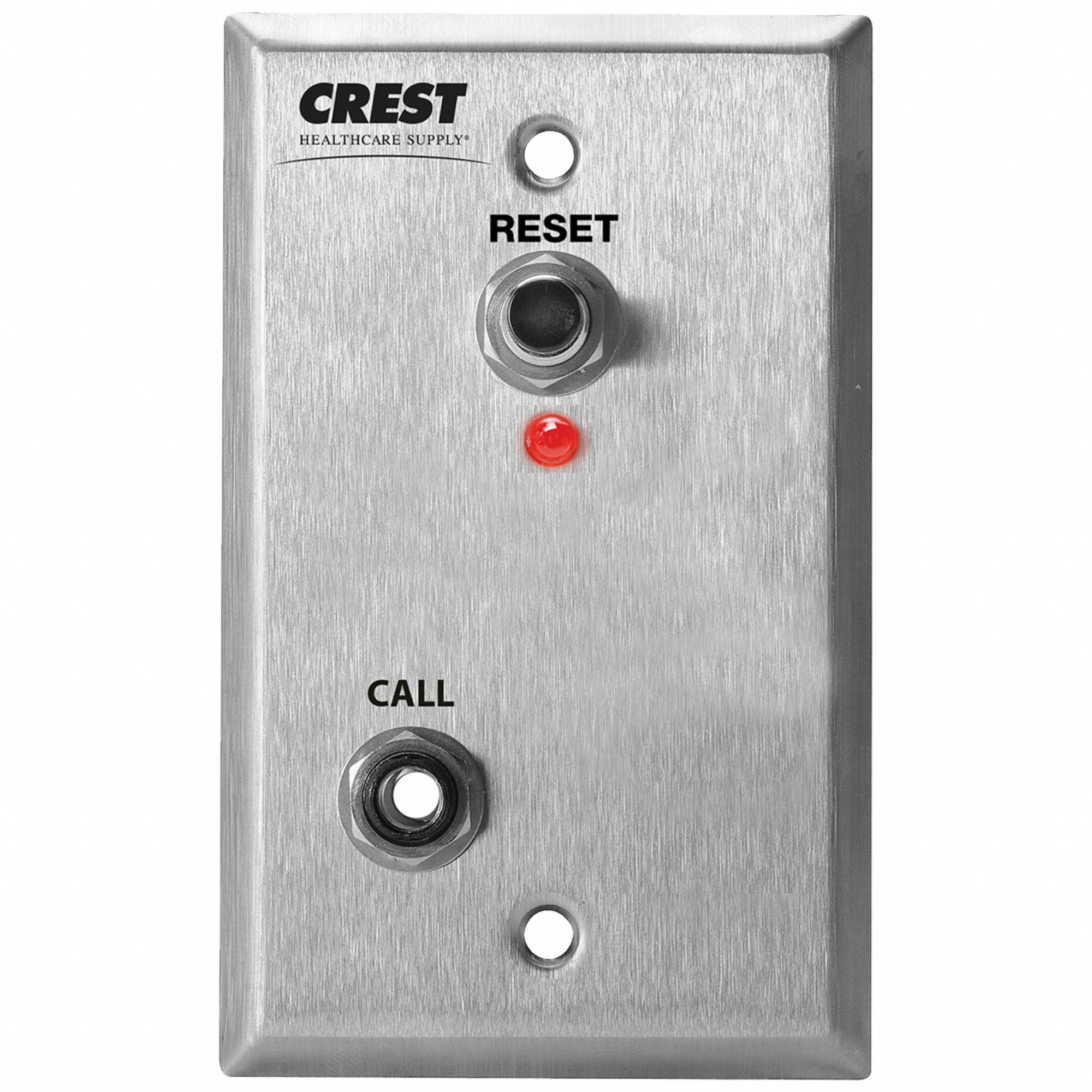 Patient Station: Compatible with Nurse Call System, 2 3/4 in Overall Wd