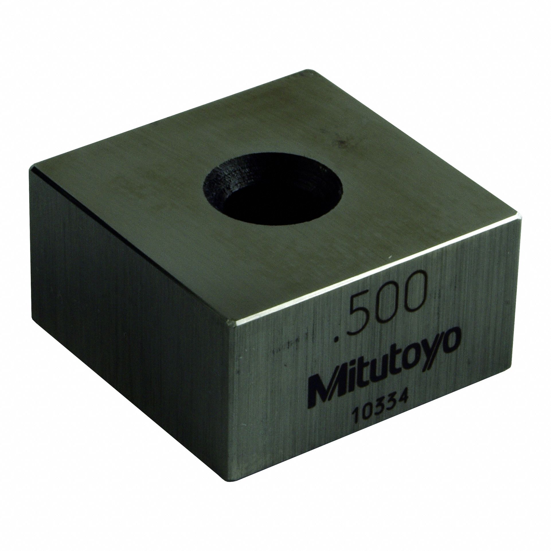 Calibrated Gauge Block: Square, 0.5 in Nominal Size, 4 µin Tolerance, ASME 0 Grade