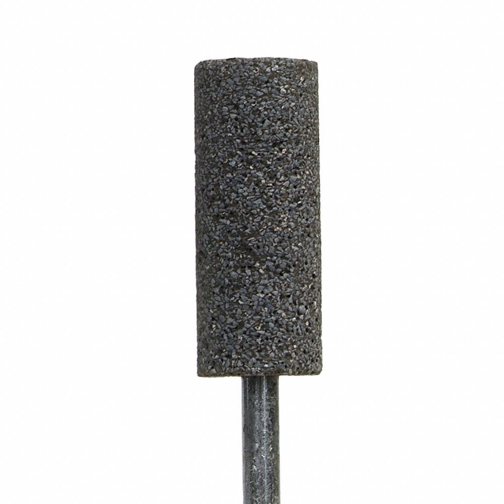 RESIN BOND MOUNTED POINT, ¾ IN DIAMETER, ZIRCONIA ALUMINA, 24 GRIT, W208