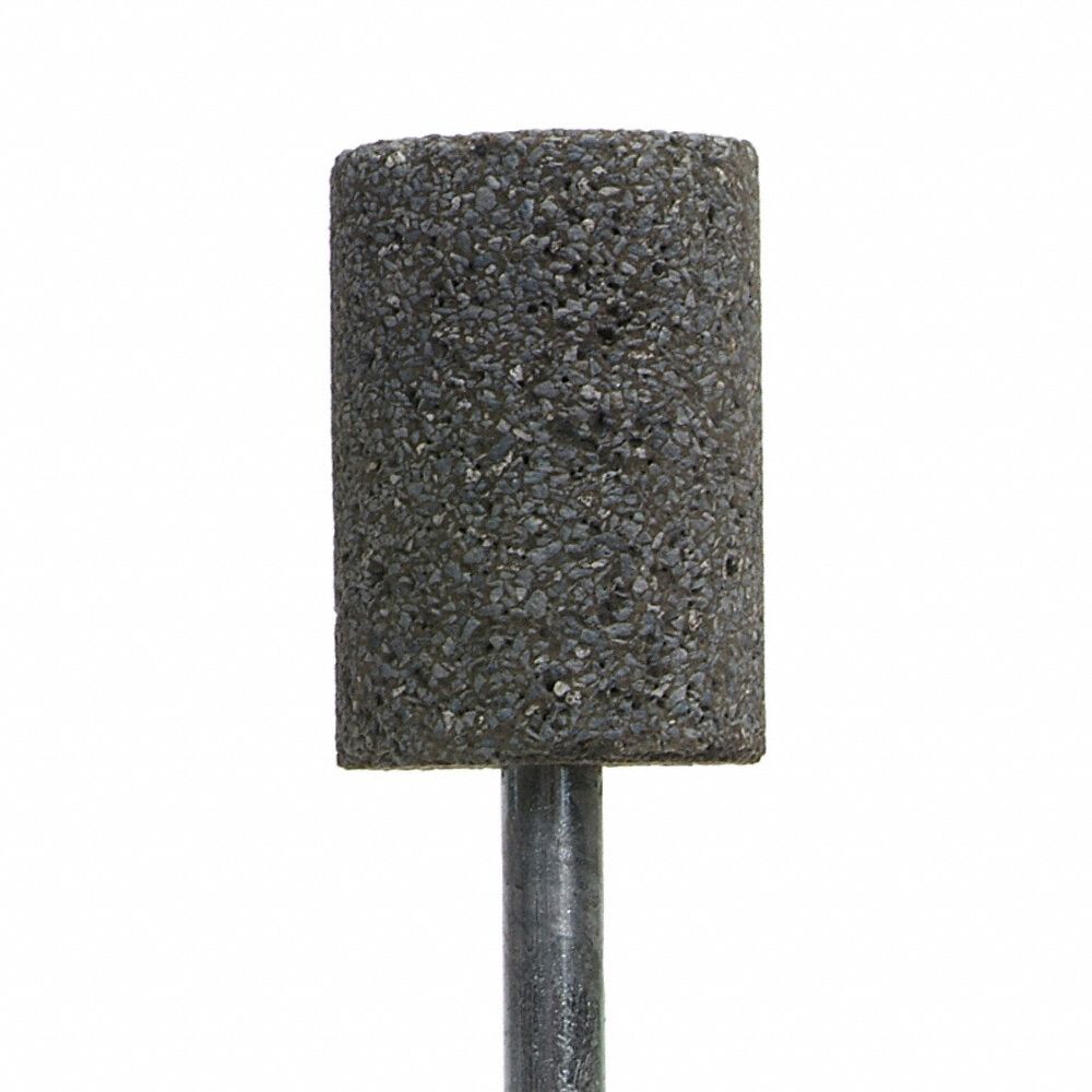 Resin Bond Mounted Point: 1 in Dia, Zirconia Alumina, 24 Grit, W221