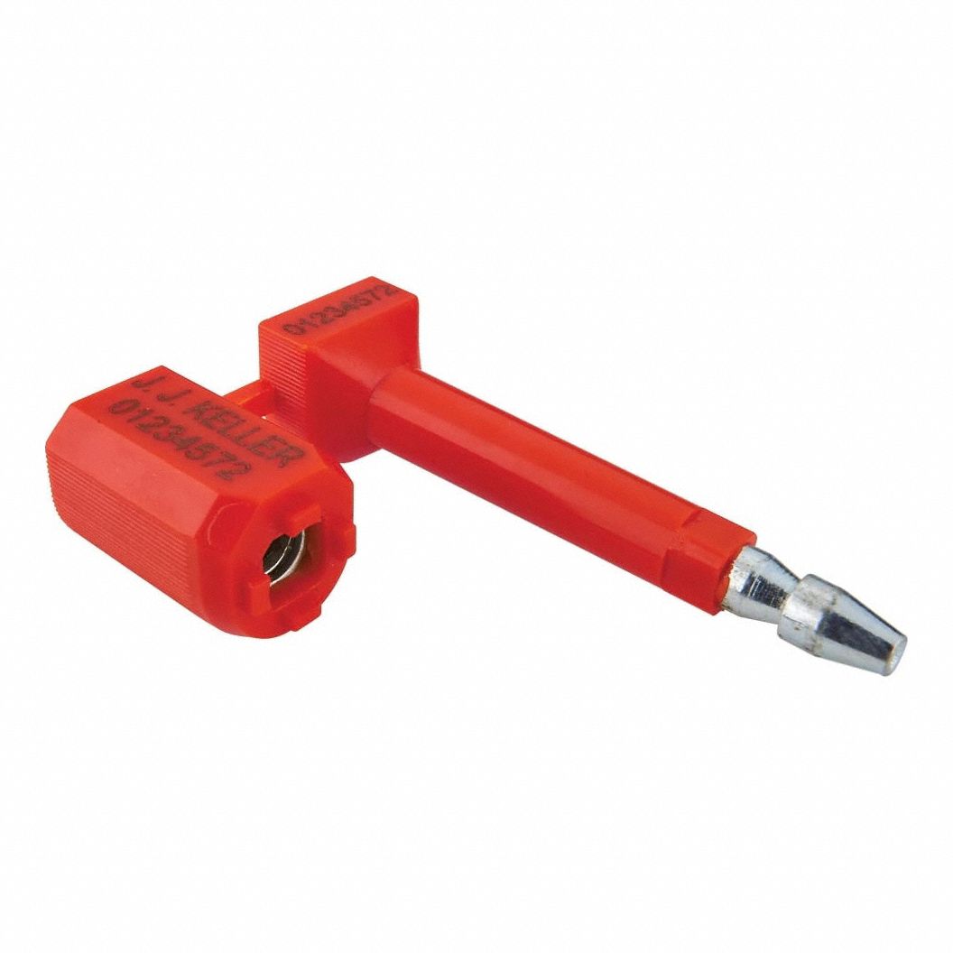SCEAU SECURITE, 3 3/16 PO L, ROUGE