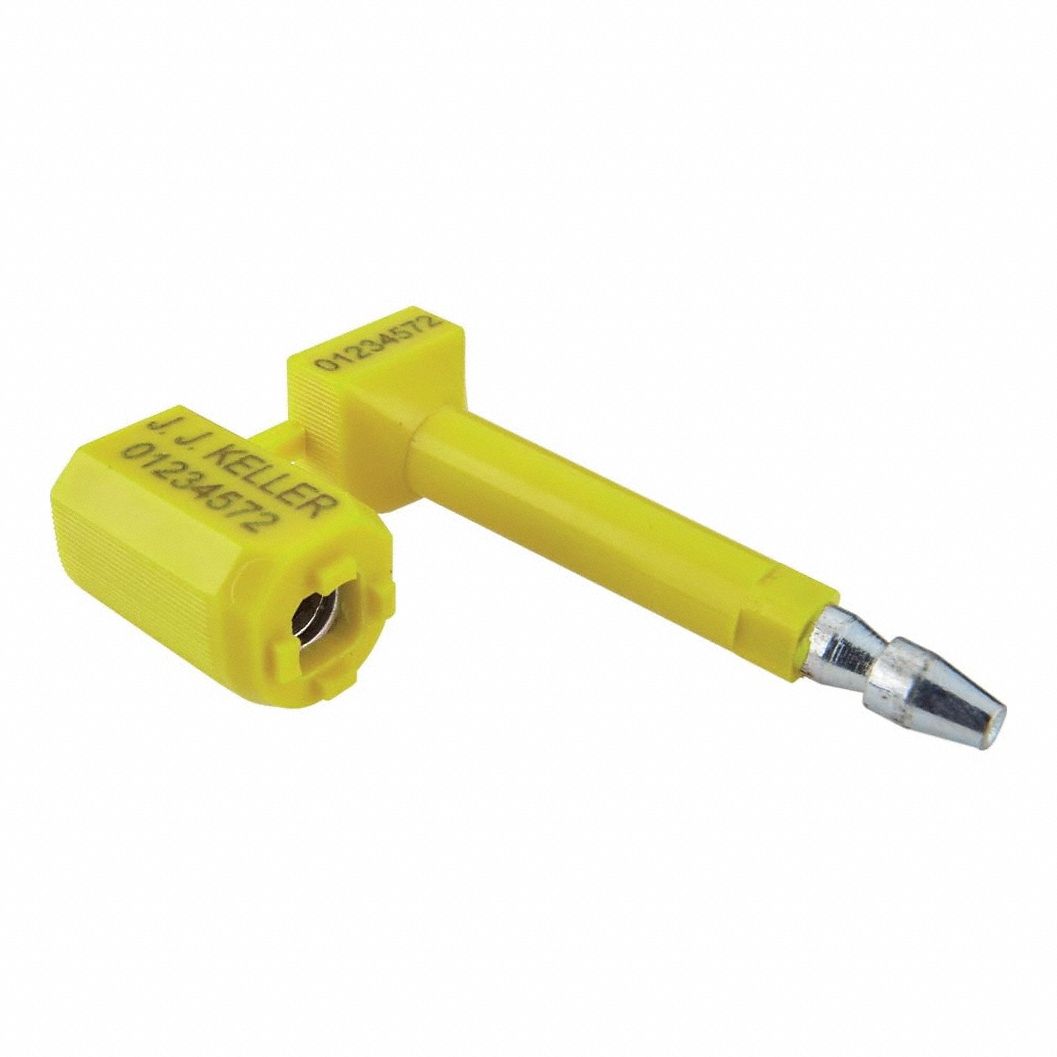 SCEAU SECURITE, 3 3/16 PO L, JAUNE