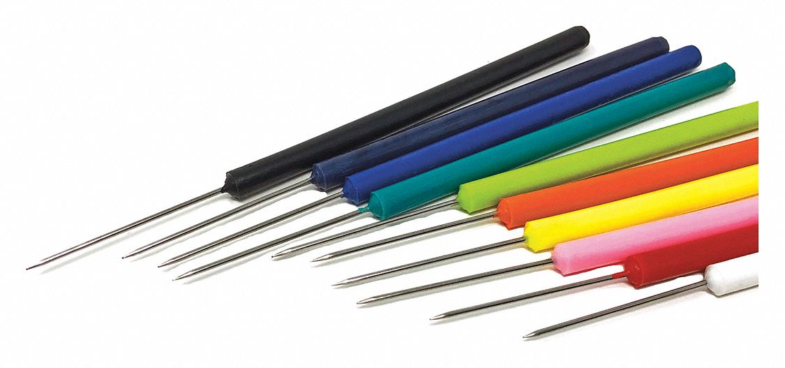 Lab Dissecting Teasing Needles,10pk - Grainger