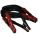 BOOSTER CABLE, CRIMPED, 1/0 AWG, STANDARD JAW, 15 FT CABLE L, BLACK, COPPER, HEAVY DUTY