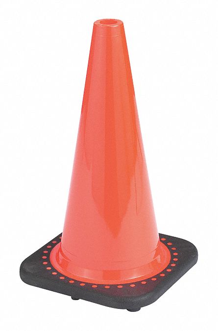 Safety Cone Orange Non-Reflective 18 