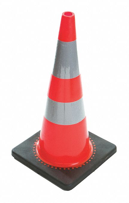 Safety Cone Orange Reflective 18 