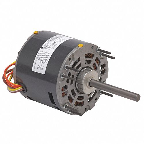 U.S. MOTORS, 1 Speed, Open Air-Over, Direct Drive Blower Motor - 617L06 ...