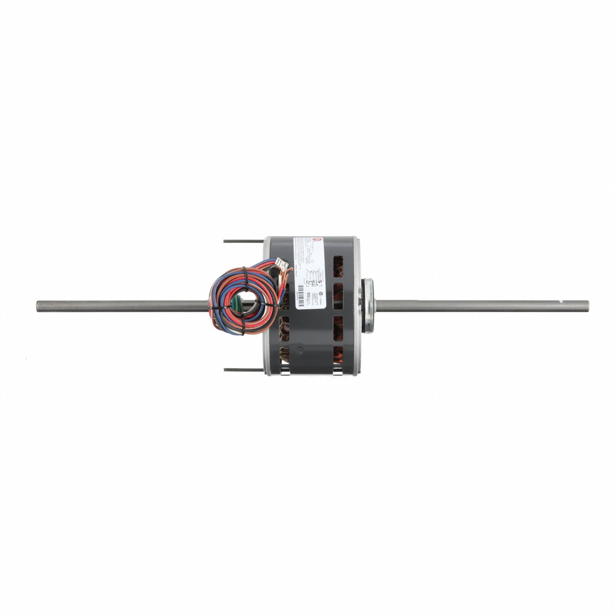Direct Drive Blower Motor: Hub/Stud, Permanent Split Capacitor, Single Phase, 1/6 hp, B