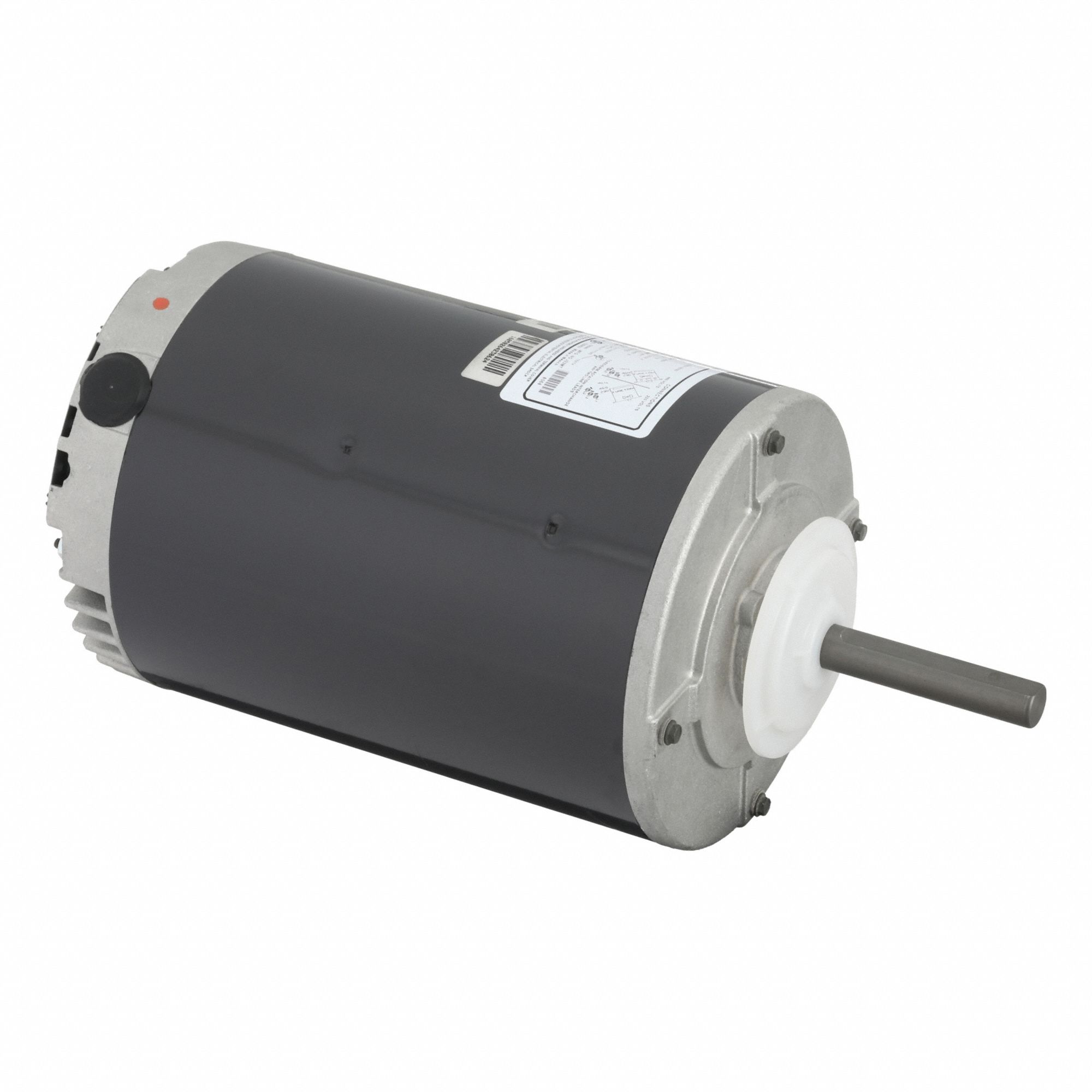 Condenser Fan Motor: Belly Band Mount, Totally Enclosed Air-Over, 1 Speed, Auto