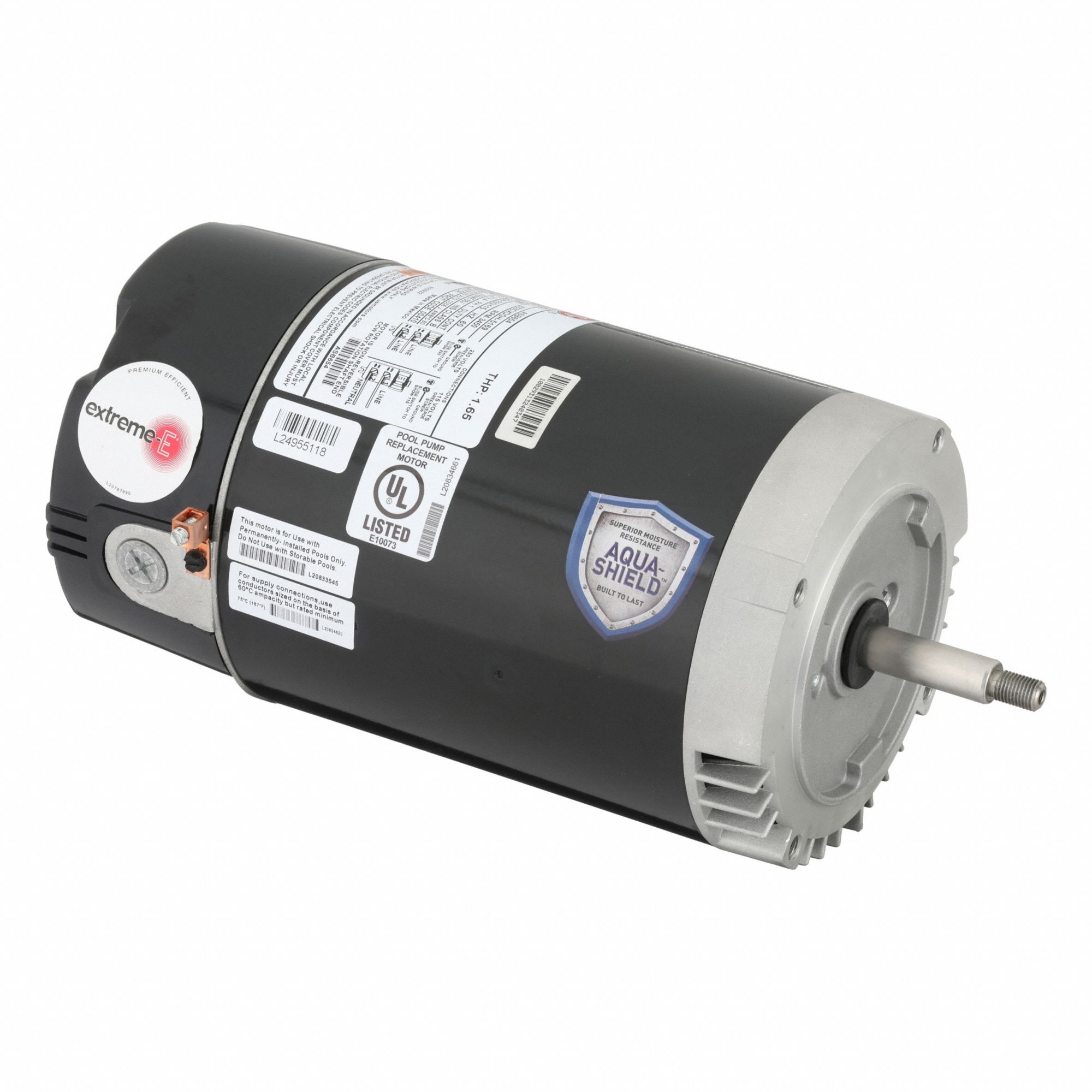 Motor, 1HP, 3450RPM,