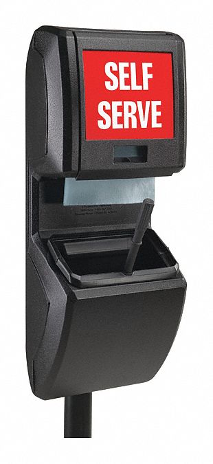 Windshield Service Center, Pole-mounted: Black