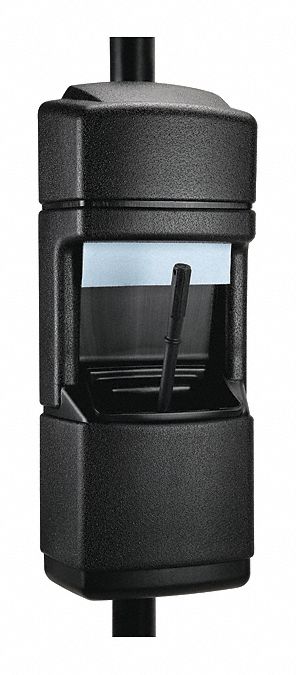 Cove Isle Pole-mounted WSC, Black