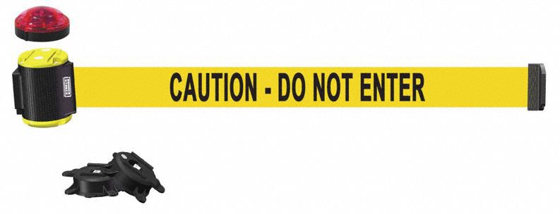 Magnetic Wall Mount Barrier w/Light