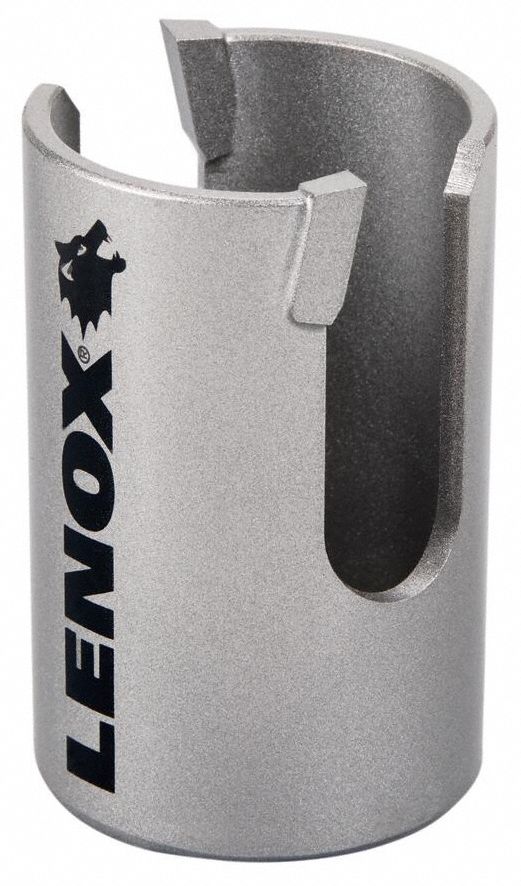 Hole Saw: 1 3/4 in Saw Dia., 2 7/16 in Max. Cutting Dp, 5/8"-18 Thread Size, Carbide Tipped