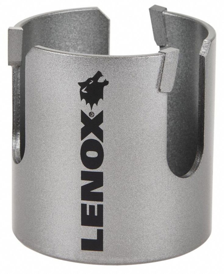 LENOX, 2 9/16 in Saw Dia., 2 7/16 in Max. Cutting Dp, Hole