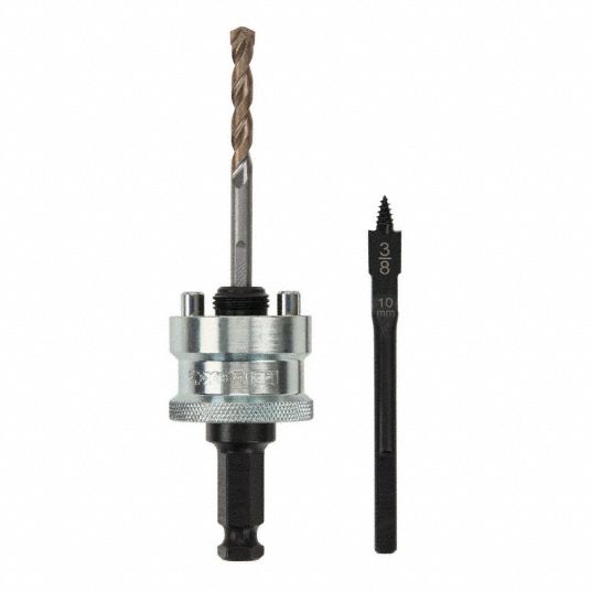 LENOX, Quick Change, 5/8"18 Thread Size, Hole Saw Arbor 61CT62