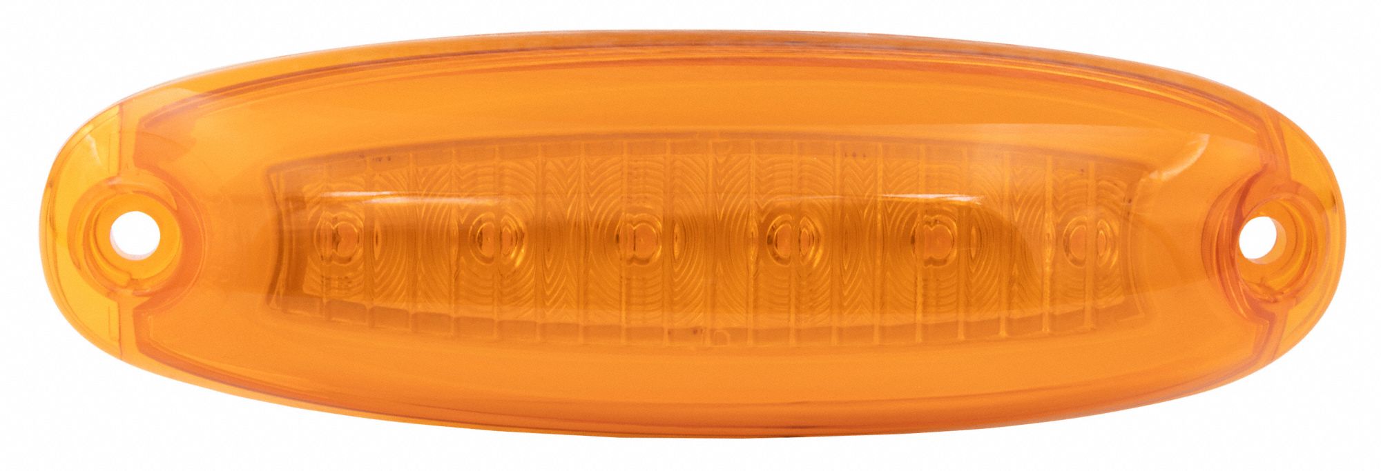 Oval Clearance Marker P2/P3/PC Amber: Clearance Light, LED, Oval, Surface Mount, Amber, Hole