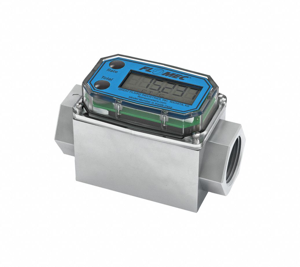 GPI, Commercial Grade Meter, Turbine, Electronic flow meter - 61CV14 ...