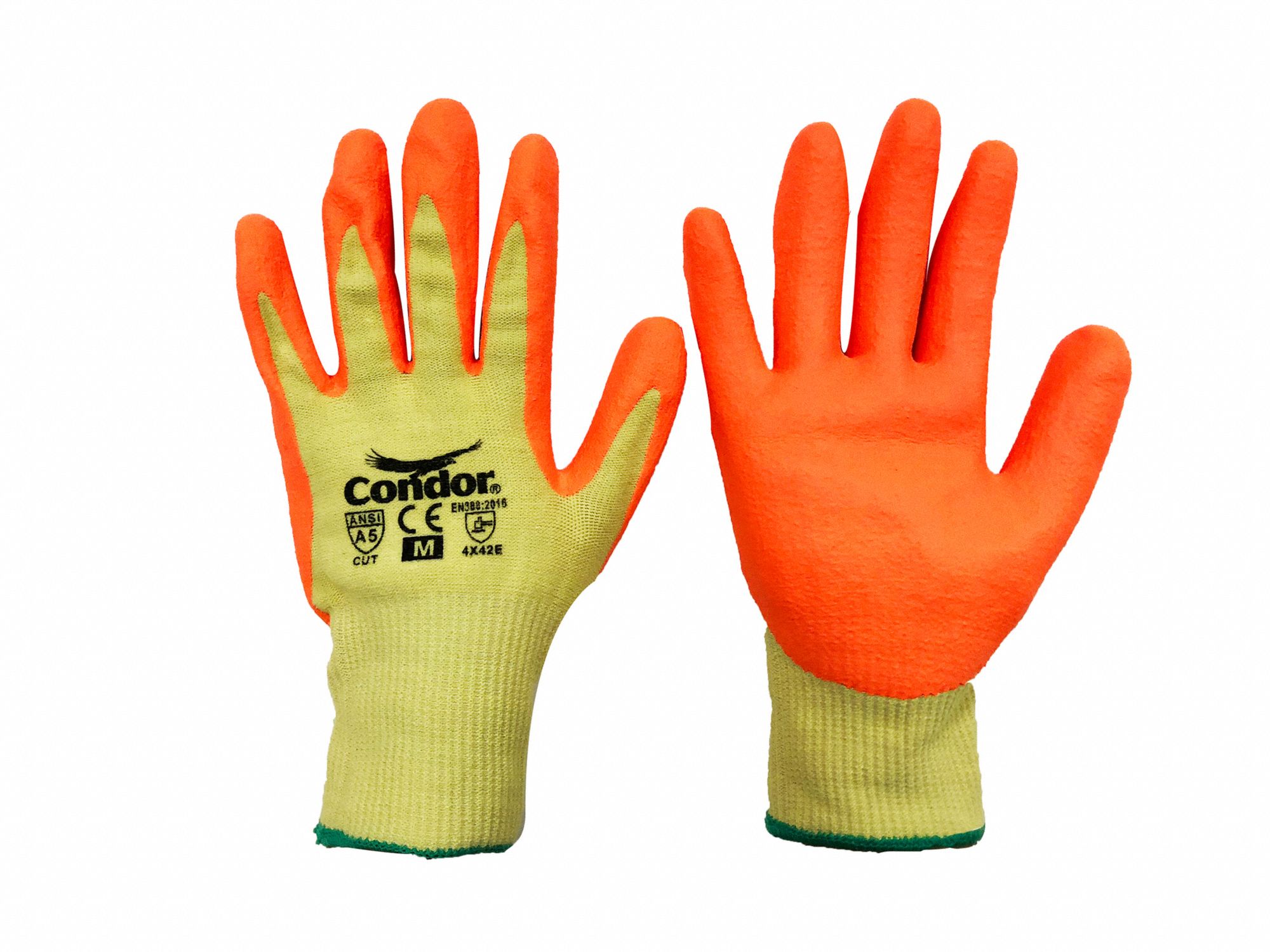 GANTS RESIST.COUPURE,TG,ORANGE,13GA,PR