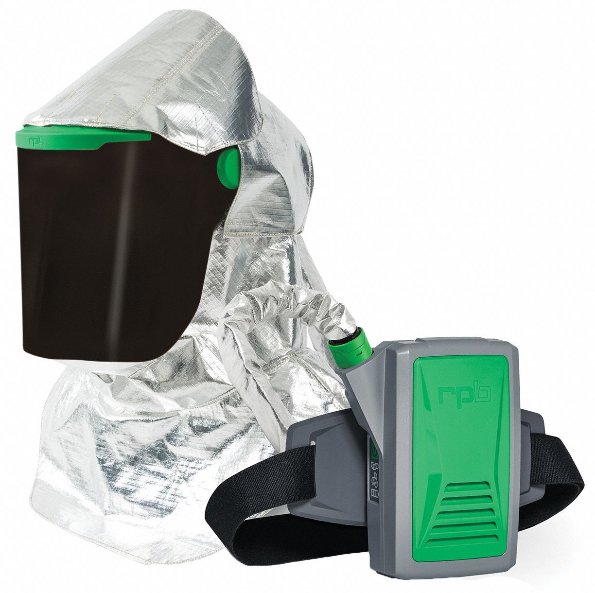 Z-Link Respirator: Radiant Heat, Belt-Mount, Lithium-Ion