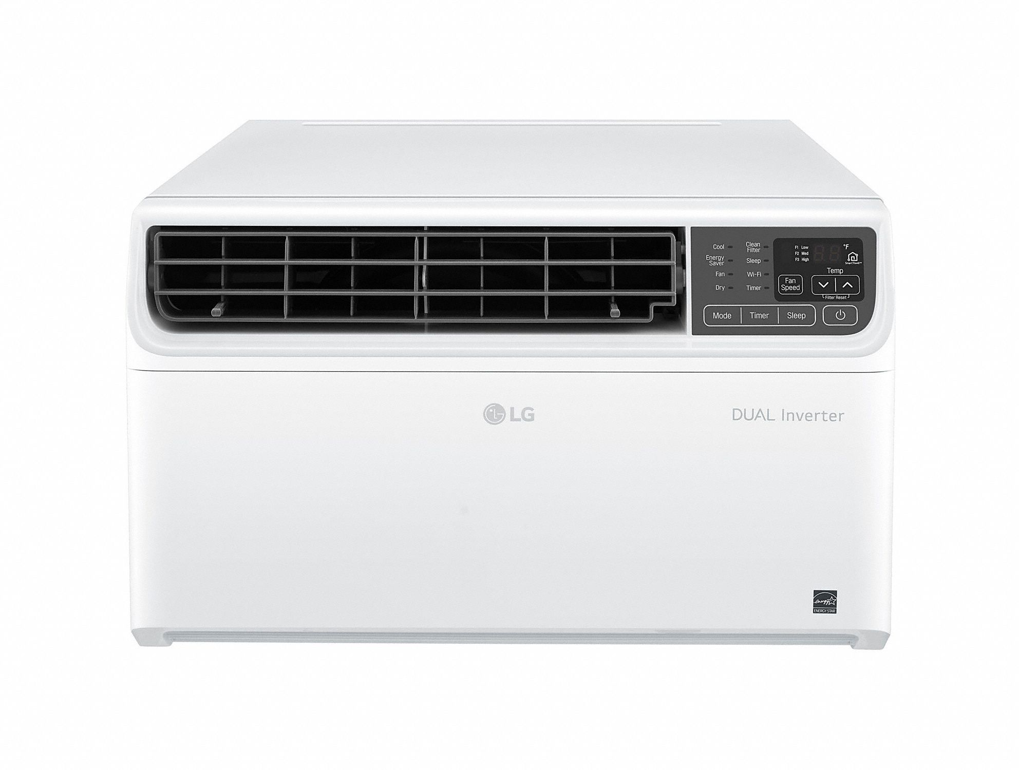 Window Air Conditioner: 9,500 BtuH, 350 to 400 sq ft, 12 1/2 in H x 19 1/2 in W