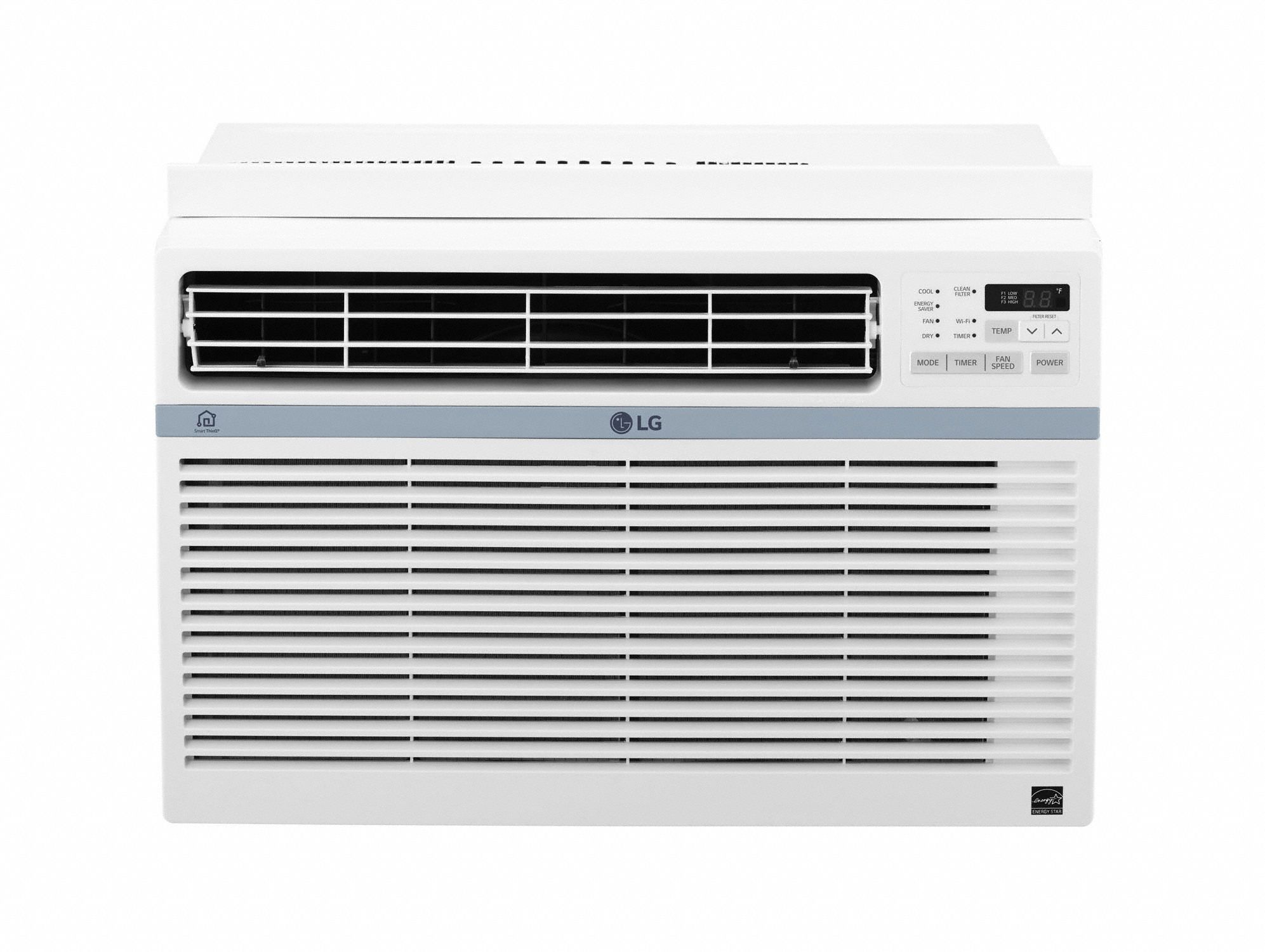 Window Air Conditioner: 8,000 BtuH, 300 to 350 sq ft