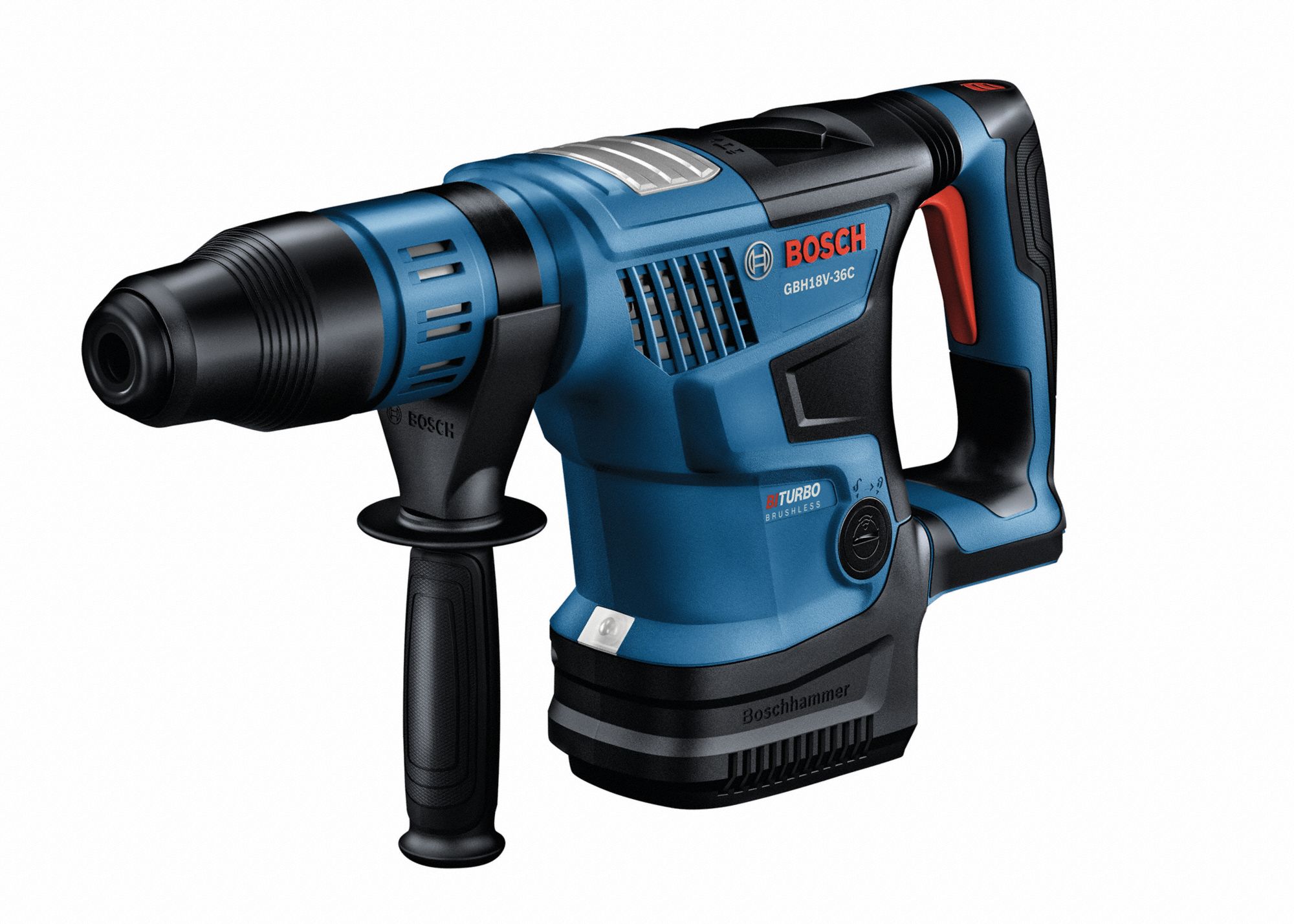 BOSCH, DHandle, 18 V, Rotary Hammer 61DD22GBH18V36CN Grainger