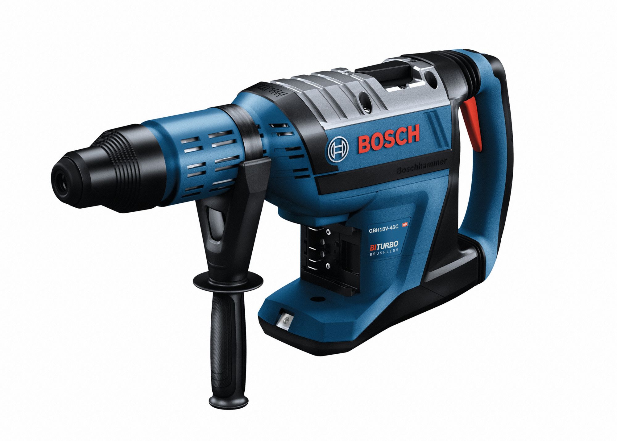 Cordless Rotary Hammer: D-Handle, SDS-Max, 1 7/8 in max, (1) Bare Tool, 9.3 ft-lb, 2, 760 bpm