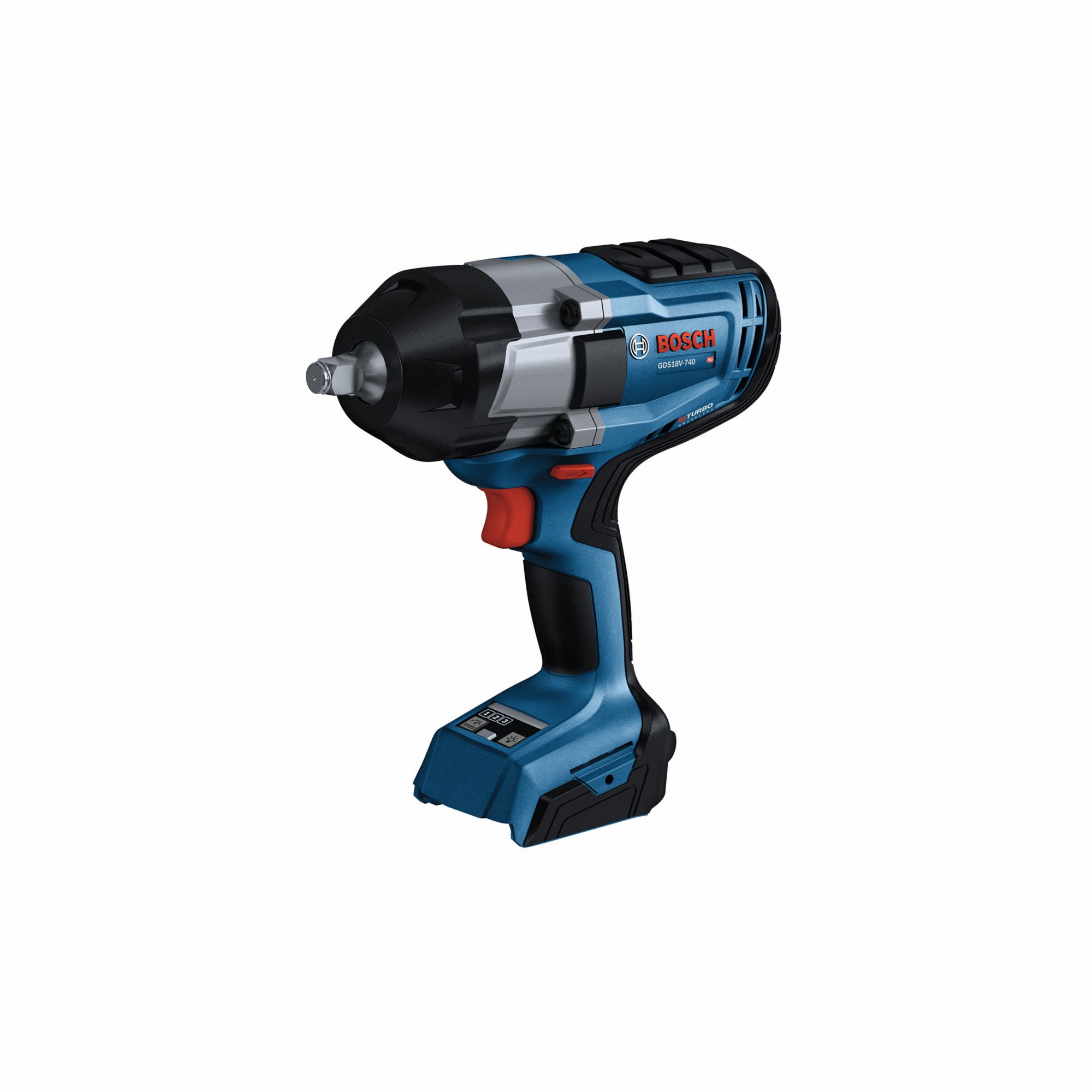 1/2 in Square Drive Size, 740 ftlb Fastening Torque, Impact Wrench