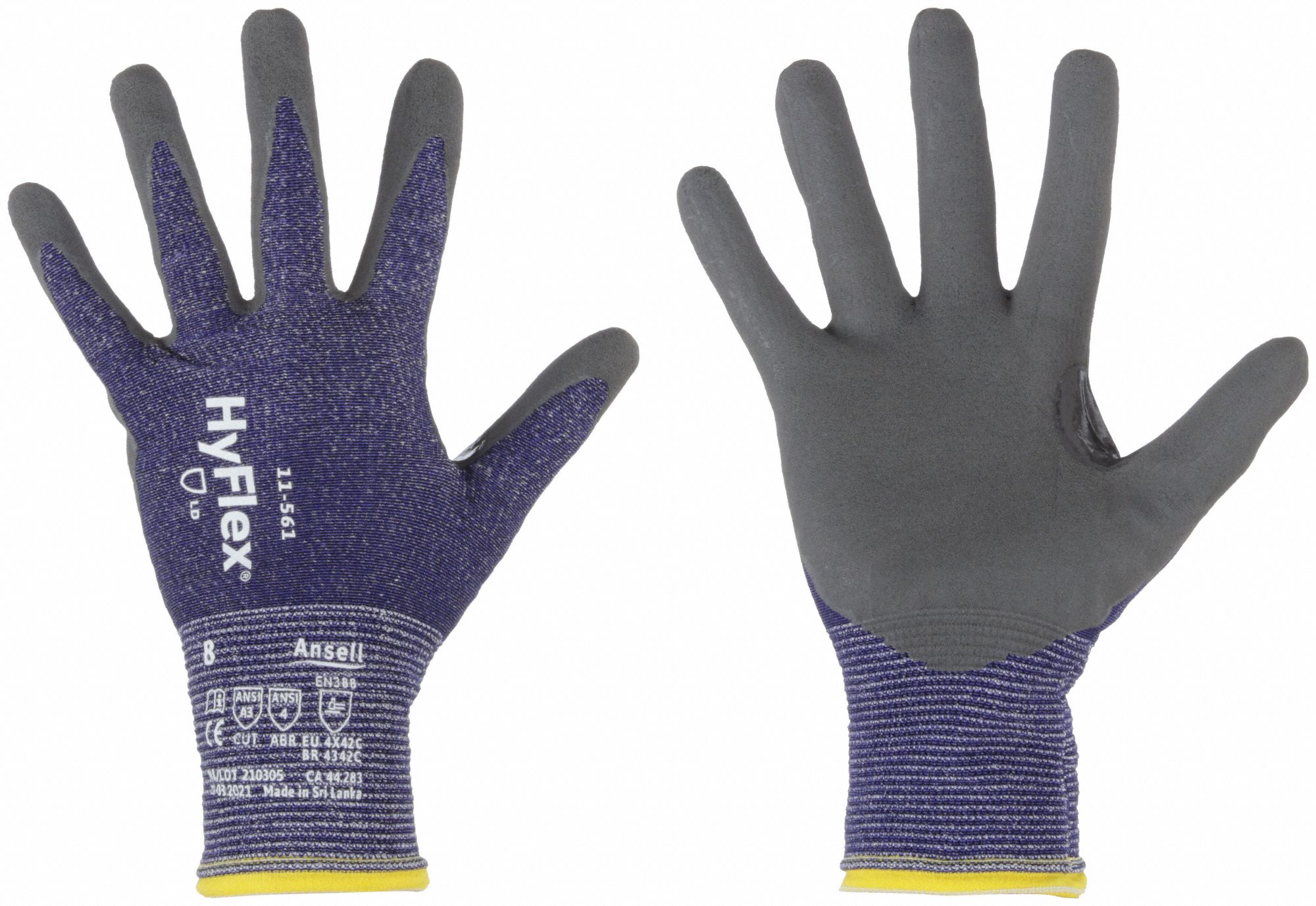  Cosmos 1 Pair Flexible Fishing Gloves Cut Finger