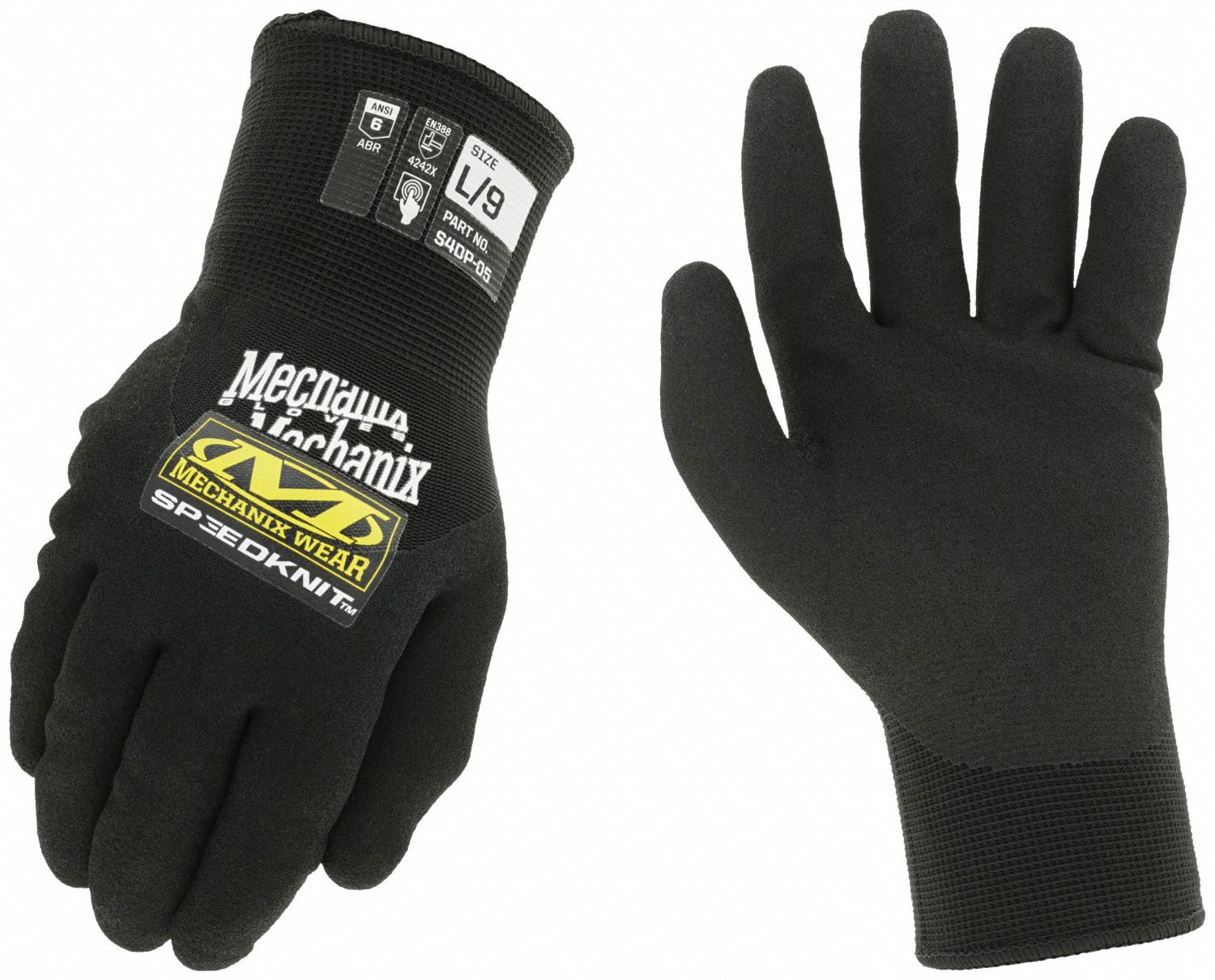 Mechanix Wear Knit Nitrile Gloves