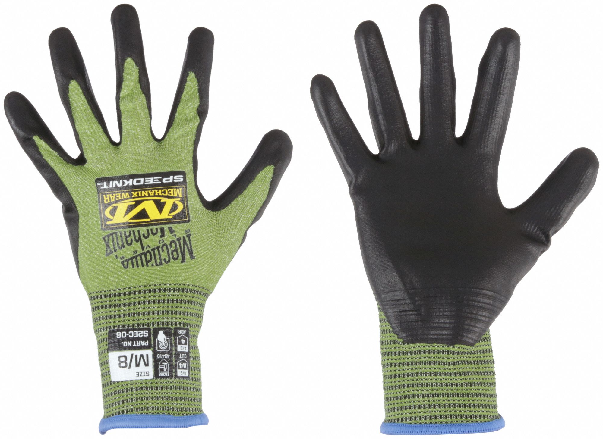 MECHANIX WEAR, L ( 9 ), ANSI Cut Level A4, Knit Gloves