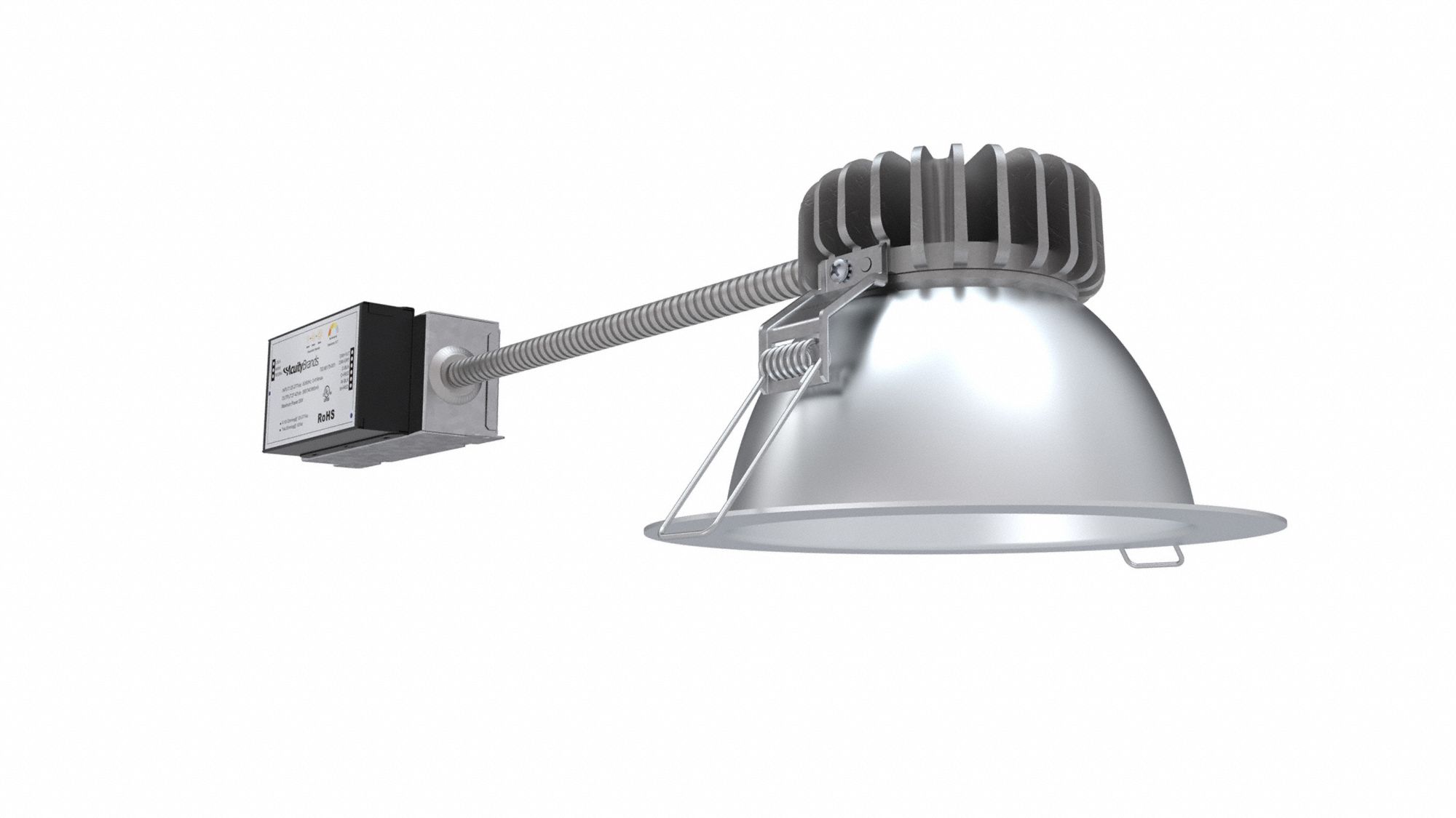 RETROFIT DOWNLIGHT, 6 IN NOMINAL SIZE, 3000K/3500K/4000K/5000K, 1,000/500/750 LUMENS